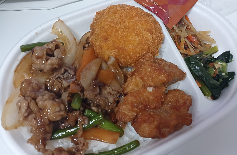 ほっともっと　22日目　「牛焼肉 得弁ランチ』