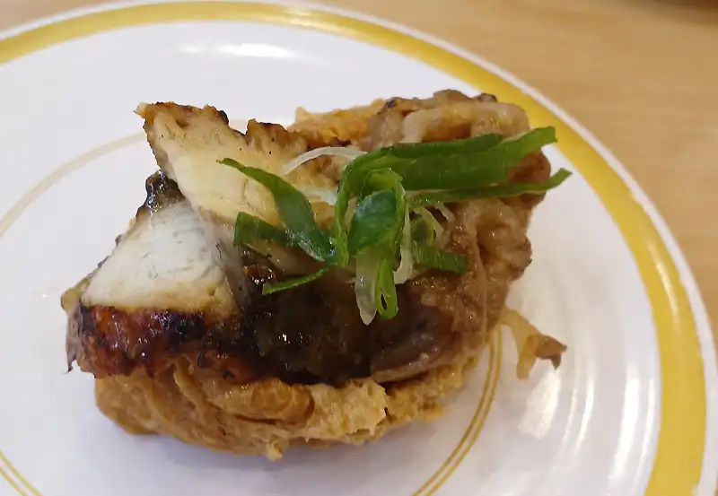 うなぎ&牛カルビいなり 190円