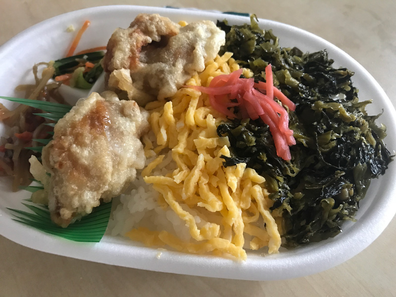 ほっともっと　7日目　高菜弁当　510円