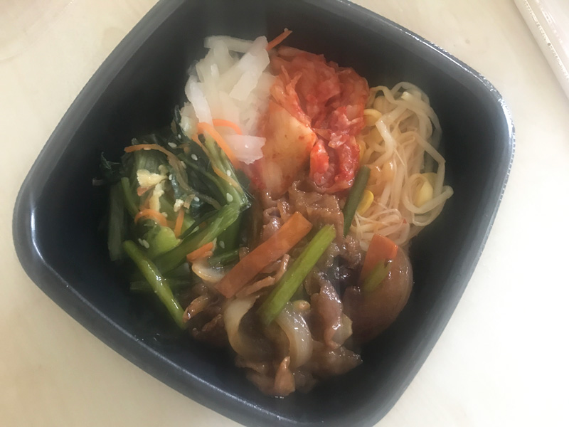 ほっともっと10日目 　焼肉ビビンバ